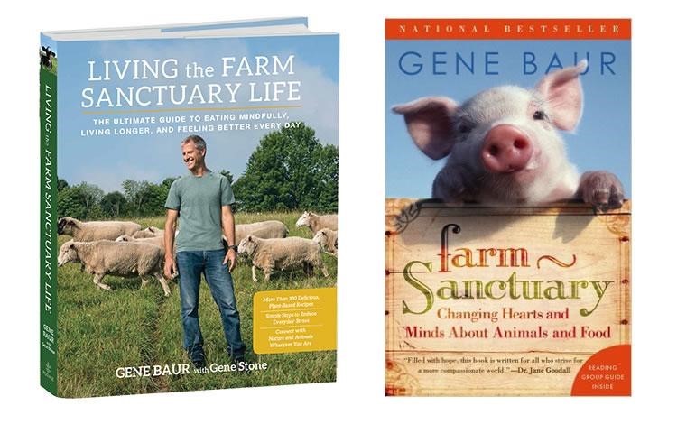 Submit your vegan recipes and win a signed book by Gene Baur of Farm Sanctuary!