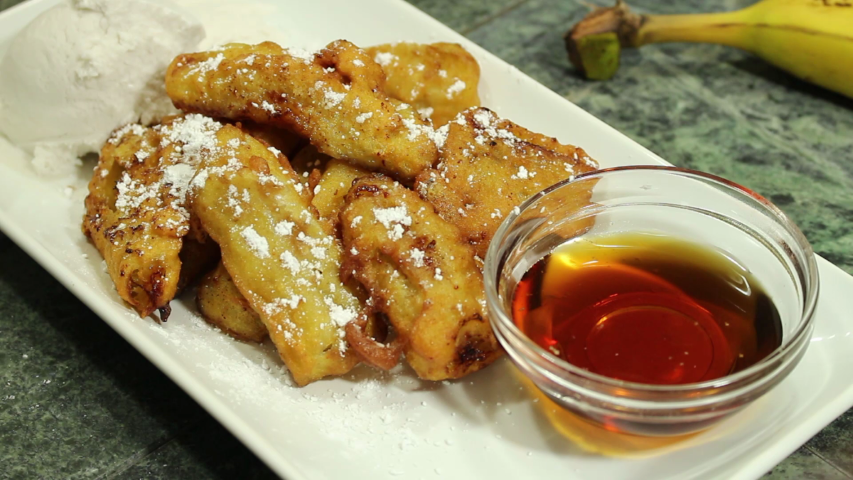 Vegan Banana Fritters