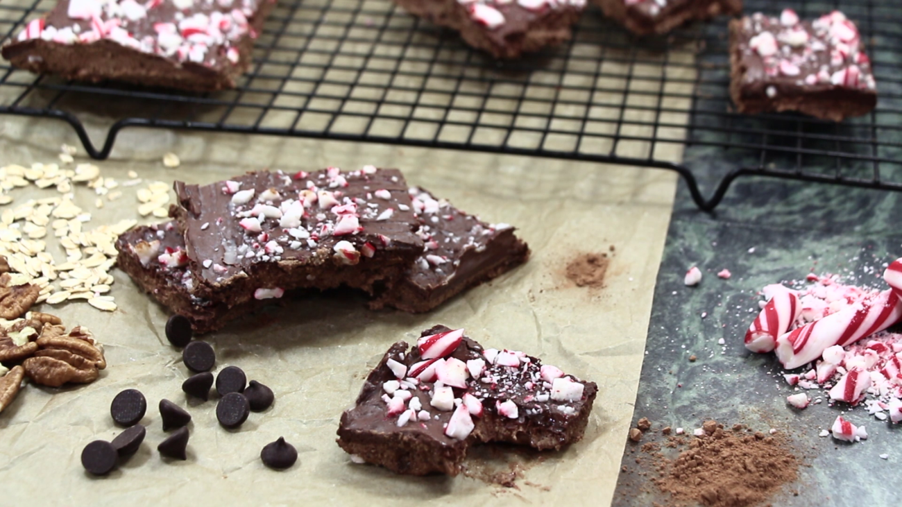 Vegan Peppermint Brownies