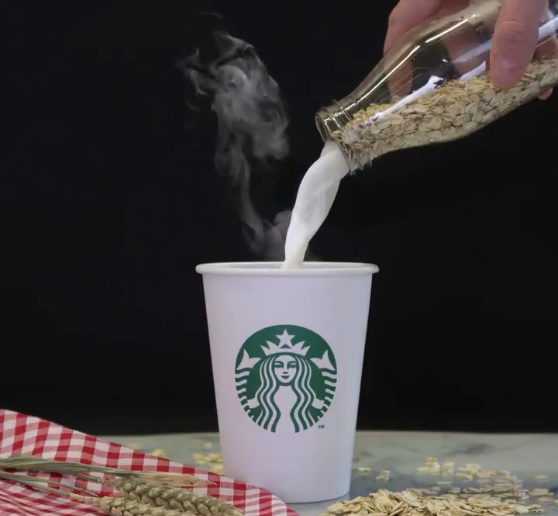 starbucks oat milk